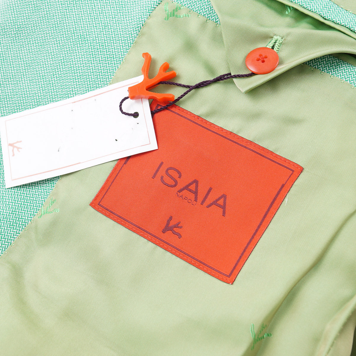 Isaia Slim Fit Wool Cotton Sport Coat for Men - Premium Tailored Blazer for Business, Weddings & Formal Events