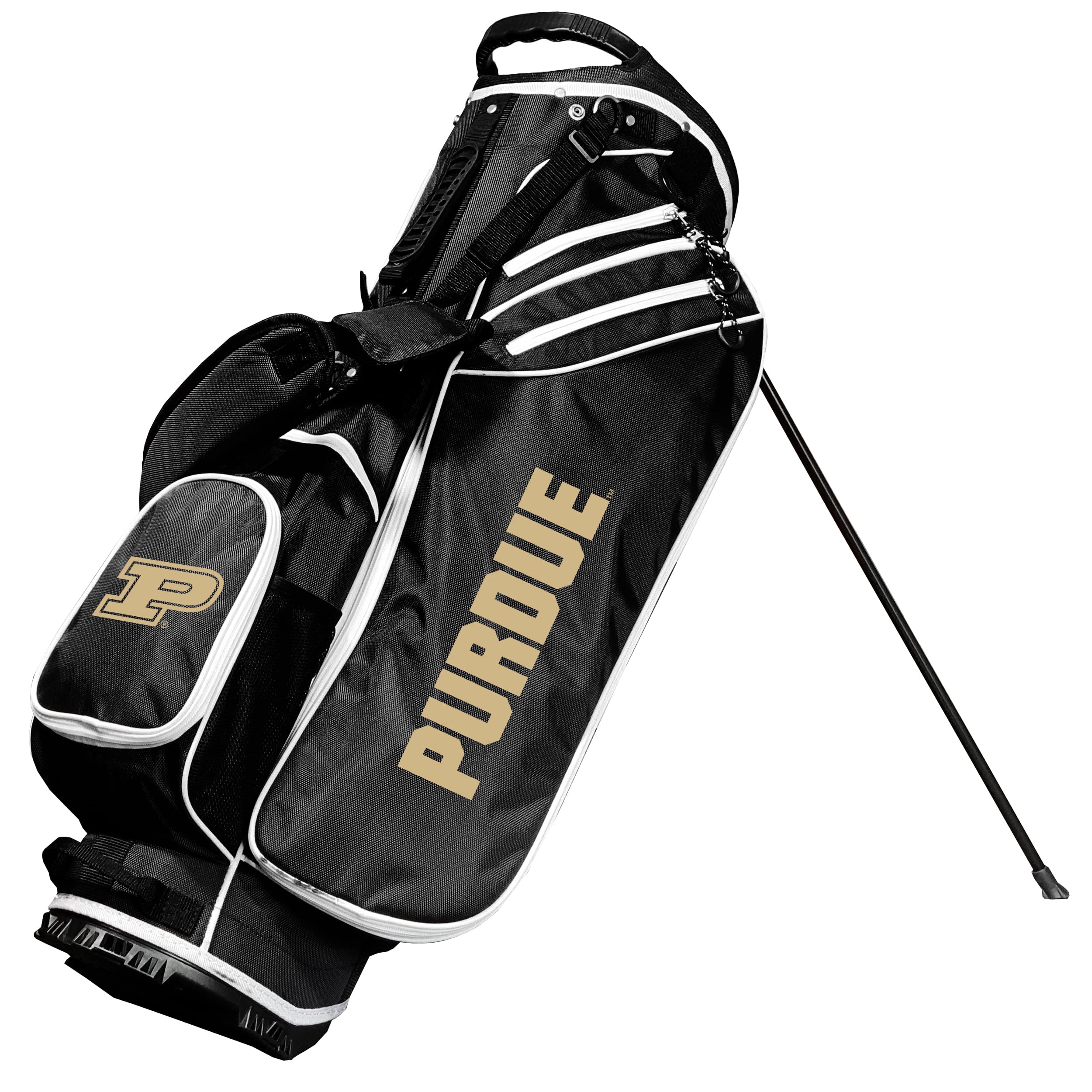 Team Golf NCAA Birdie Stand Golf Bag - Lightweight 14-Way Club Divider with Spring Action Stand, Insulated Cooler Pocket, Velcro Glove & Umbrella Holder - Perfect for College Golf Tournaments & Practice Sessions