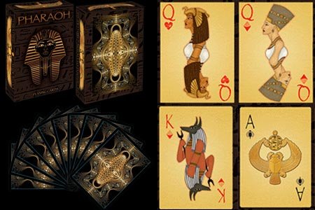 Pharaoh Playing Cards - Premium Collectible Deck for Card Games, Magic Tricks & Poker | Perfect for Game Nights, Gifts & Collectors