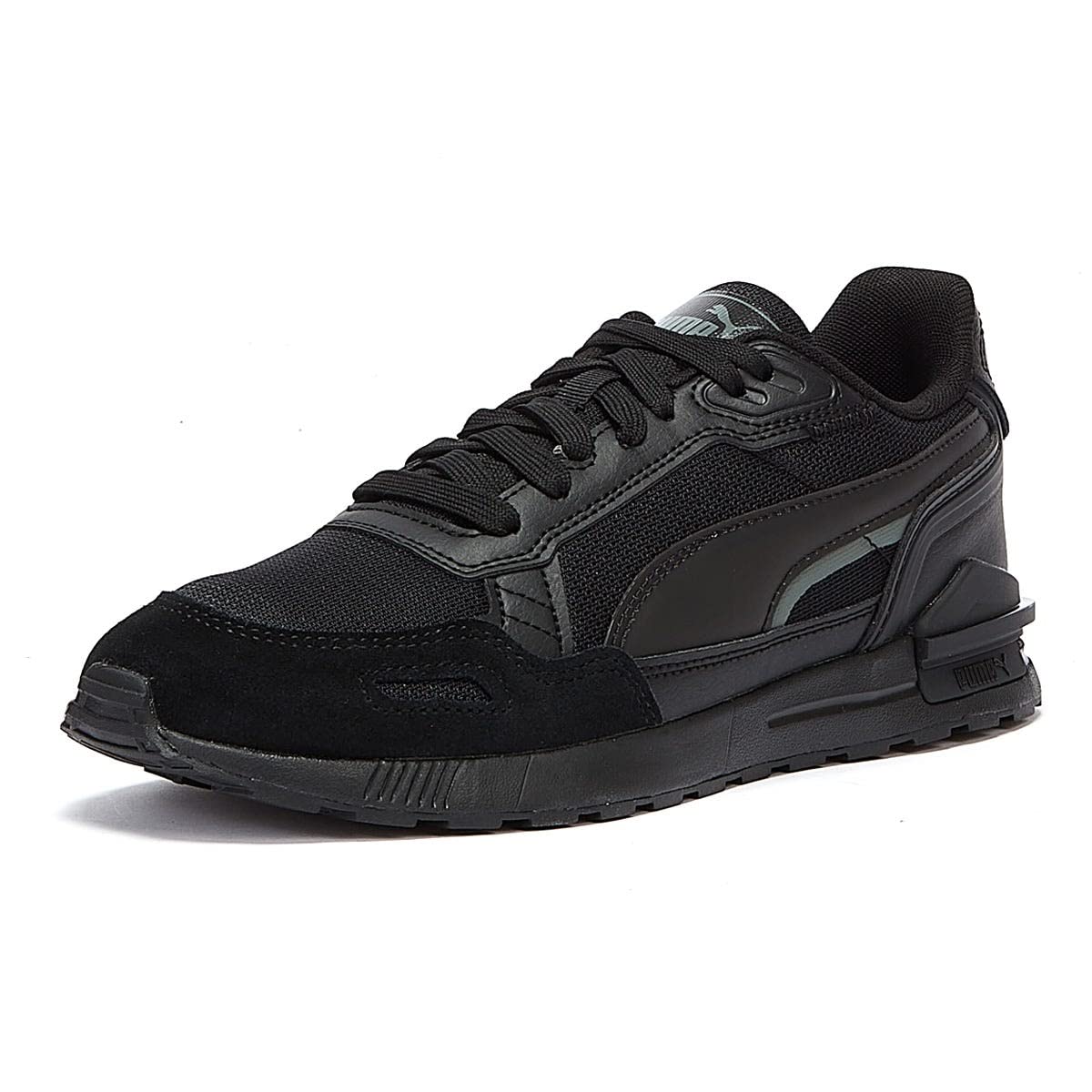PUMA Graviton Tera Men's Running Shoes - Black/Grey Athletic Sneakers for Gym, Training & Casual Wear