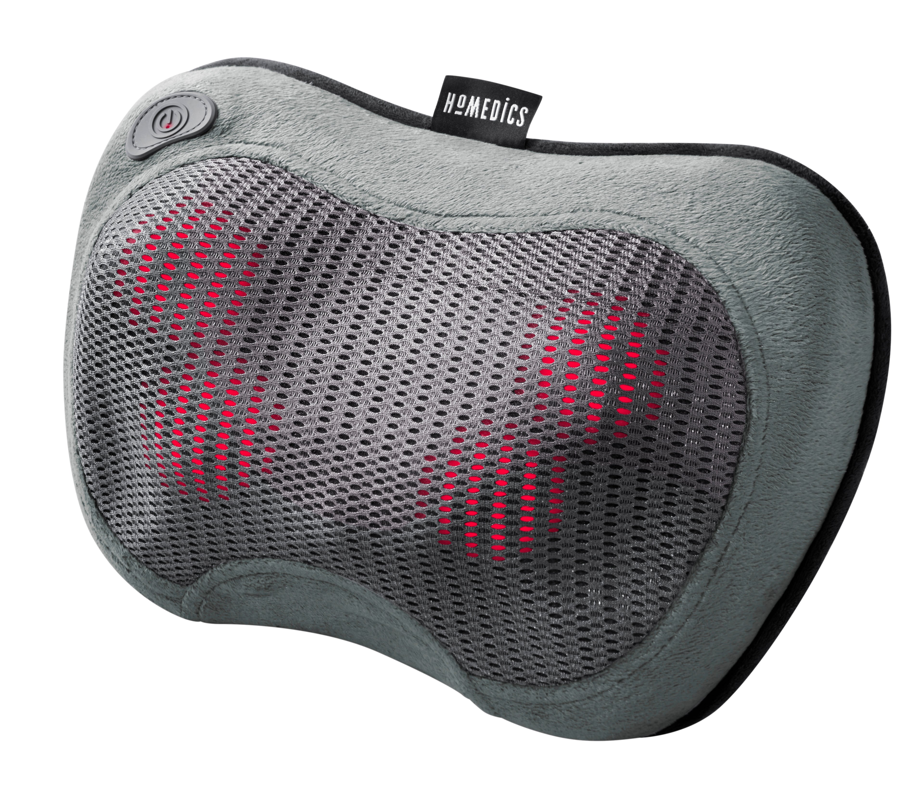 Wireless Shiatsu Massage Cushion with Heating Function - Portable Neck & Back Massager for Home, Office & Car Relaxation