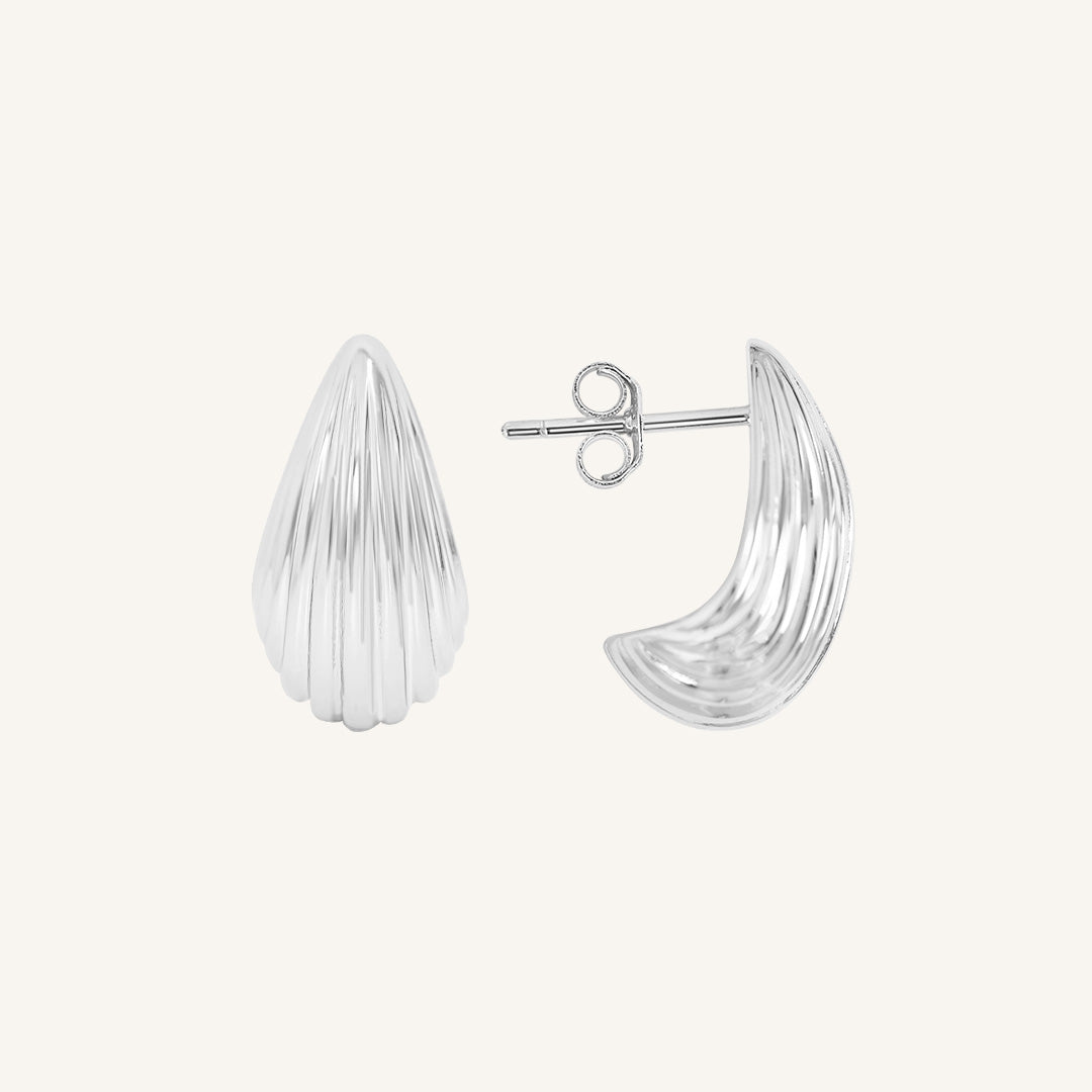 Dome Studs for Jewelry Making - Stainless Steel DIY Earring Studs for Women - Perfect for Earrings, Nose Rings & Body Piercings