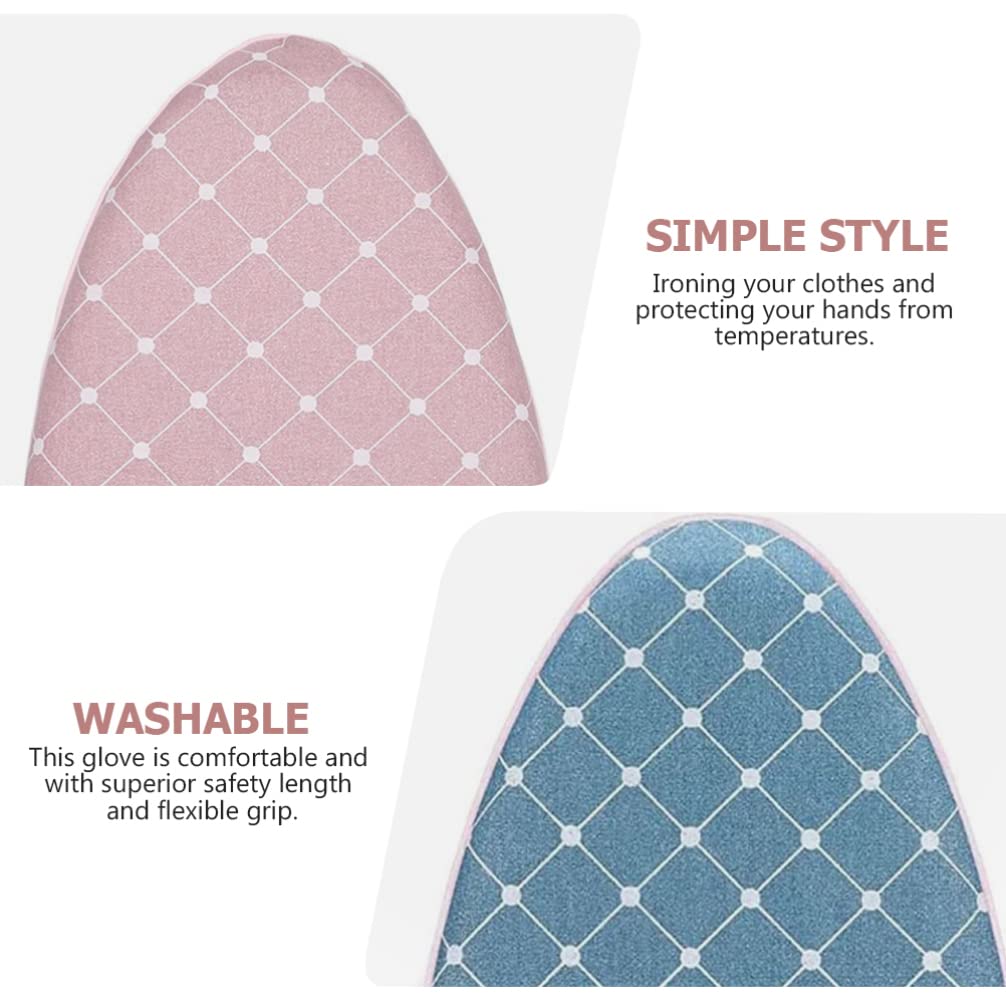 Cabilock 2-Pack Ironing Gloves - Heat Resistant Steamer Accessories for Clothes & Garments | Portable Ironing Board Alternative | Perfect for Travel, Home Use & Quick Wrinkle Removal