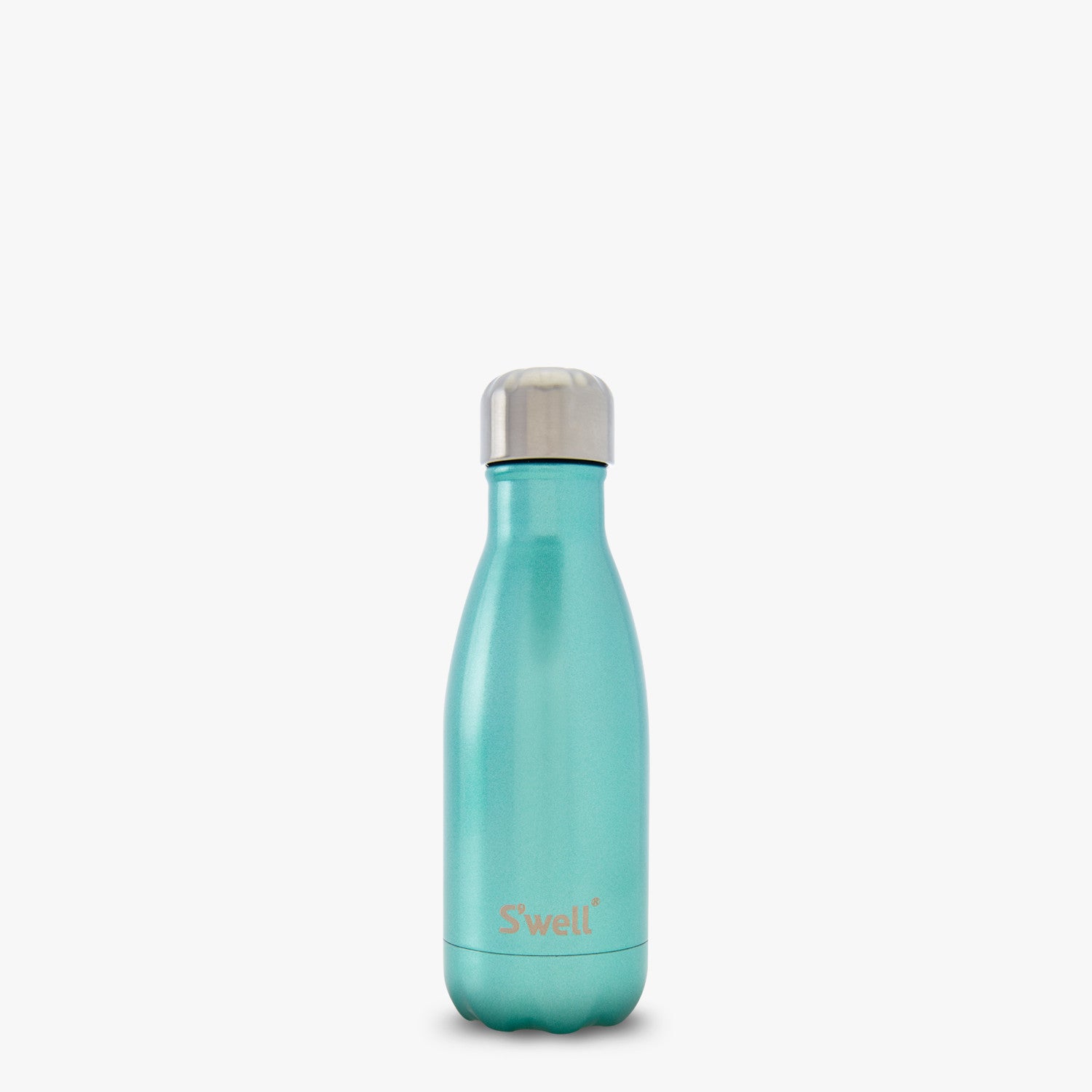 S'well Glitter Stainless Steel Water Bottle 9oz (266mL) - Insulated, Leak-Proof & BPA-Free for Gym, Office & Outdoor Activities