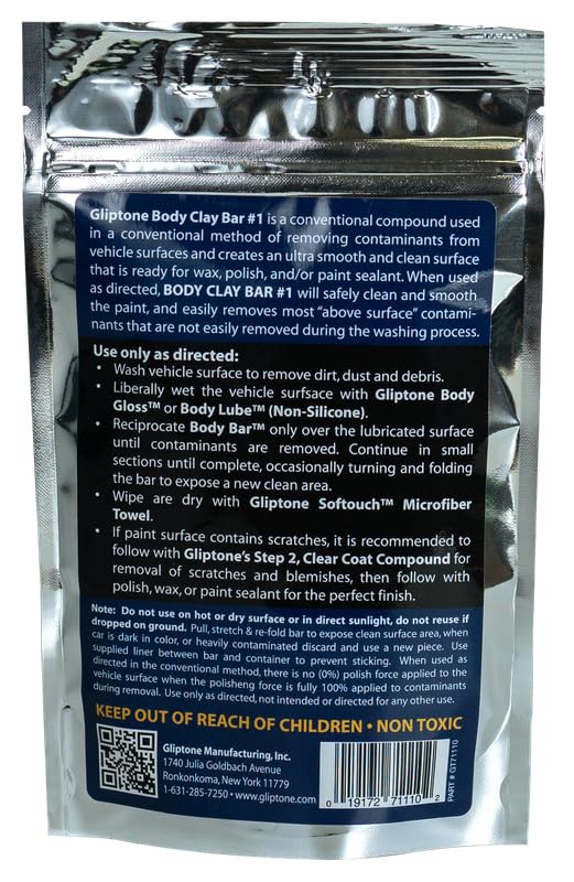 Premium Detailing Clay Bar for Cars - Remove Contaminants & Restore Shine - Perfect for Auto Detailing, Paint Correction & Ceramic Coating Prep