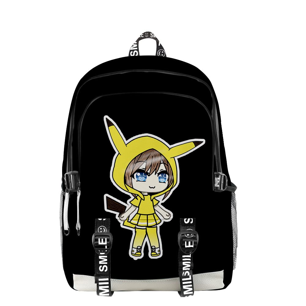 Gacha Life 3D Backpack - Oxford Travel Bag for Teens & School Use