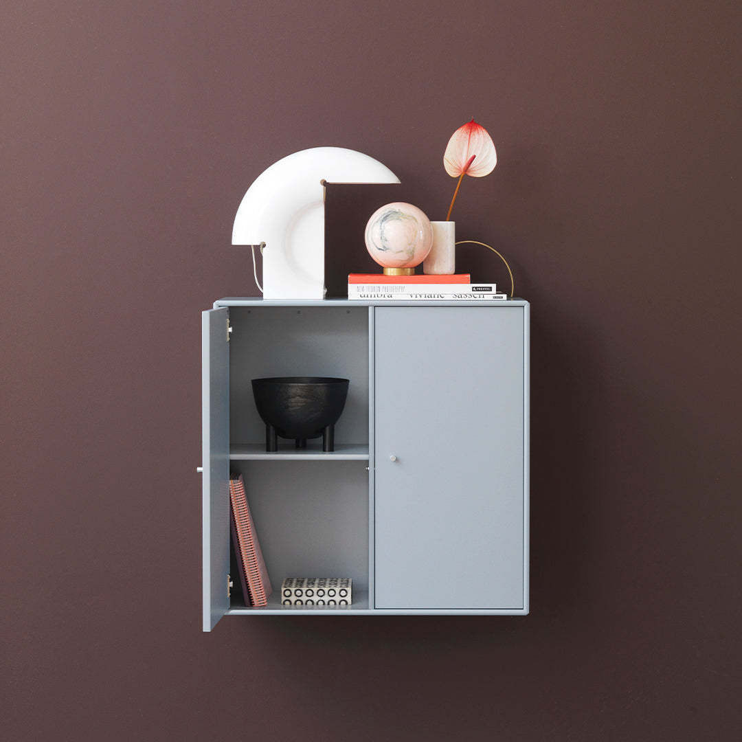 Modern 2-Door Lacquered Cabinet 1118 - Perfect for Living Room Storage & Bedroom Organization