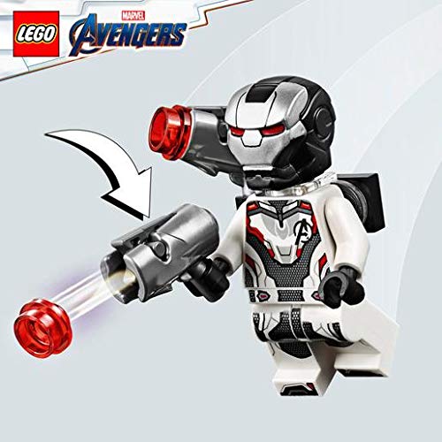 LEGO Marvel Avengers War Machine Buster 76124 Building Kit (362 Pieces) - Superhero Toy for Kids & Collectors - Perfect for Playtime, Gifts & Display