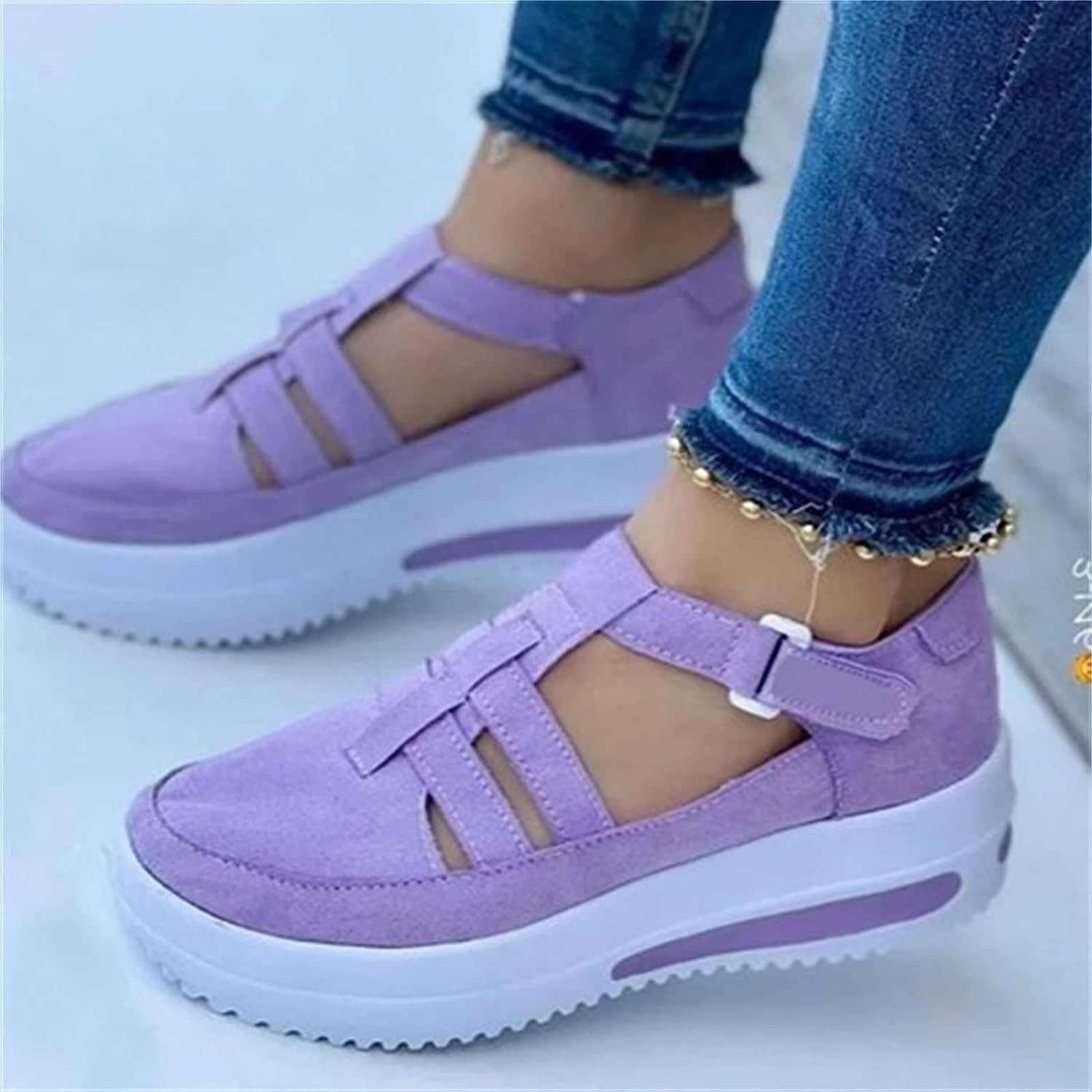 2023 Women's Orthopedic Walking Shoes - Arch Support & Diabetes Comfort - Casual Sandals for Daily Wear, Work & Travel