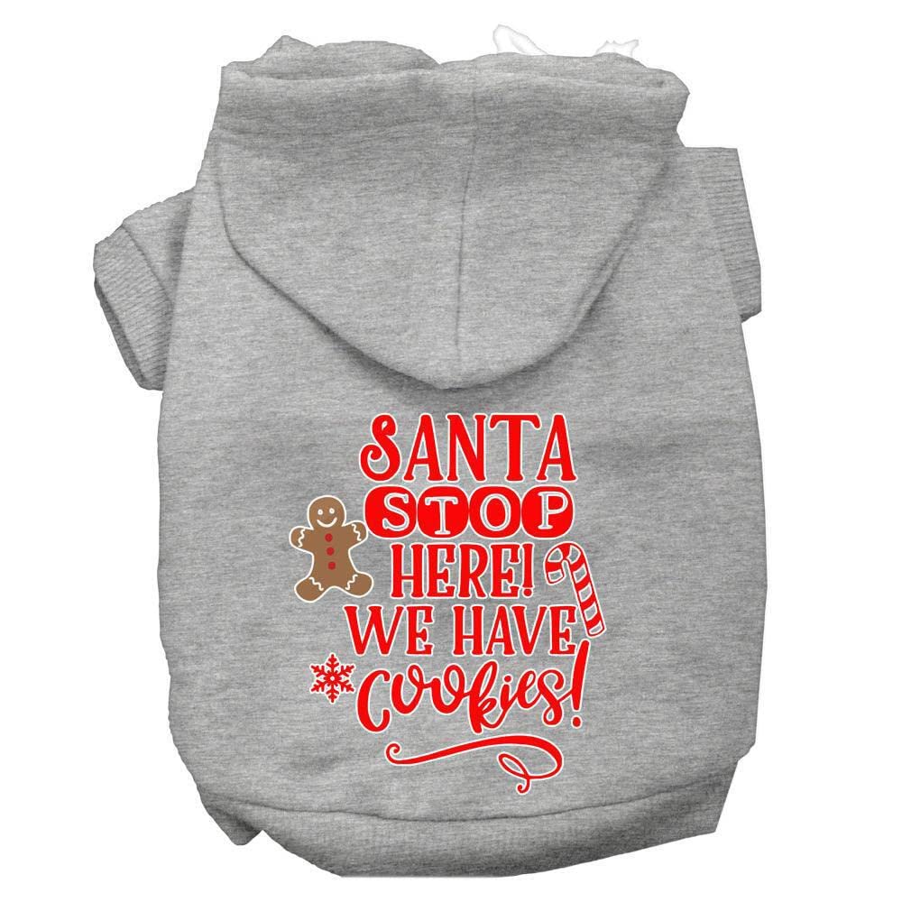 Santa Stop Here We Have Cookies