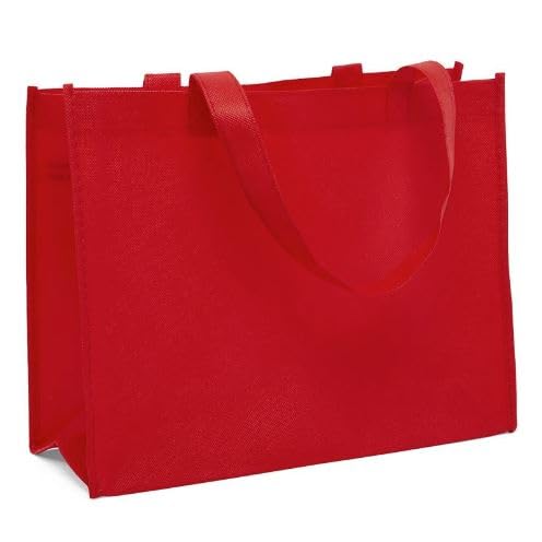 Eco-Friendly Reusable Shopping Tote Bags Set - Durable Polypropylene Fabric Grocery Bags for Grocery Shopping, Beach Trips & Daily Errands