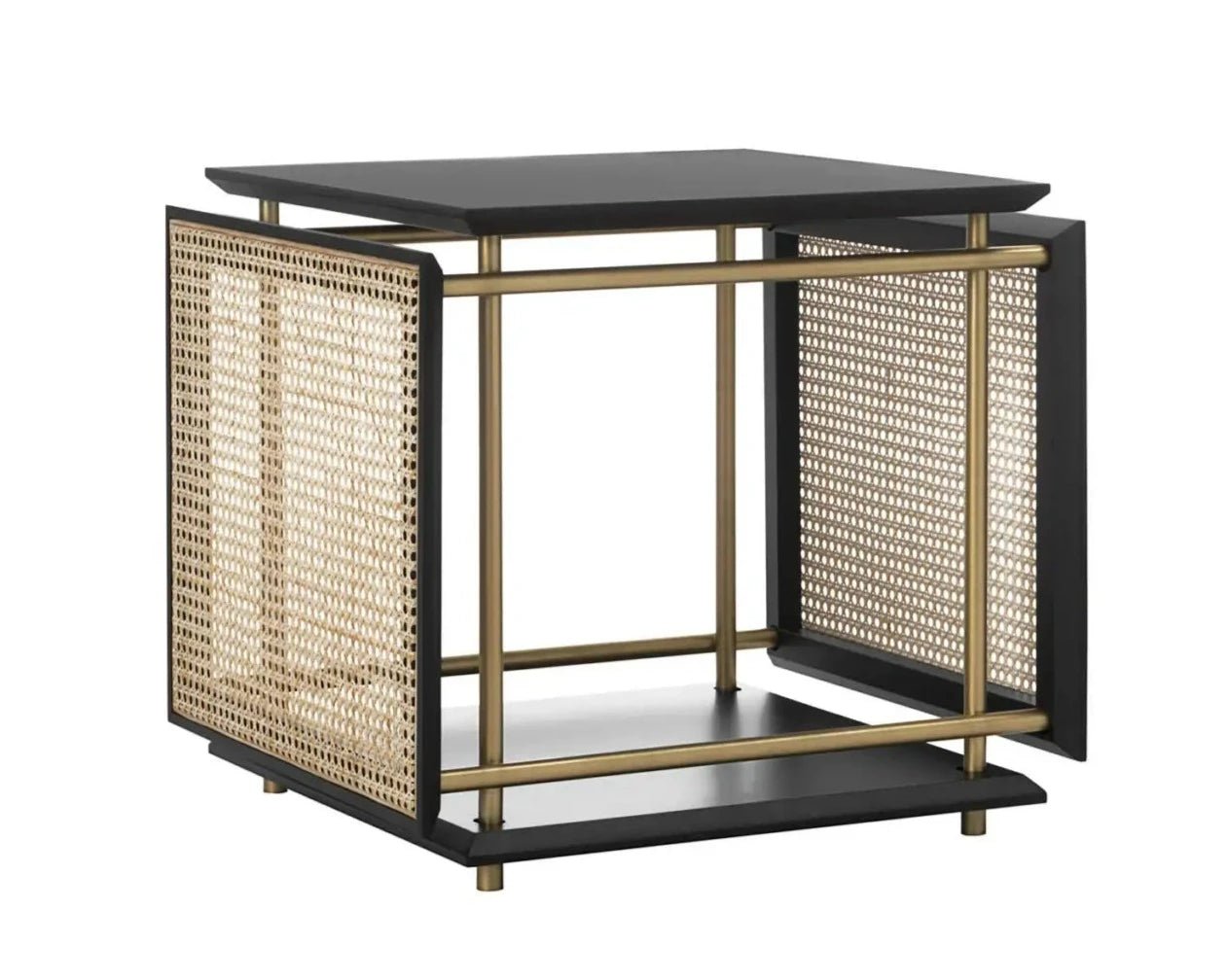 GTV Wiener Box Coffee Table - Modern Side Table with Storage for Living Room, Bedroom, or Office - Stylish & Functional Home Decor