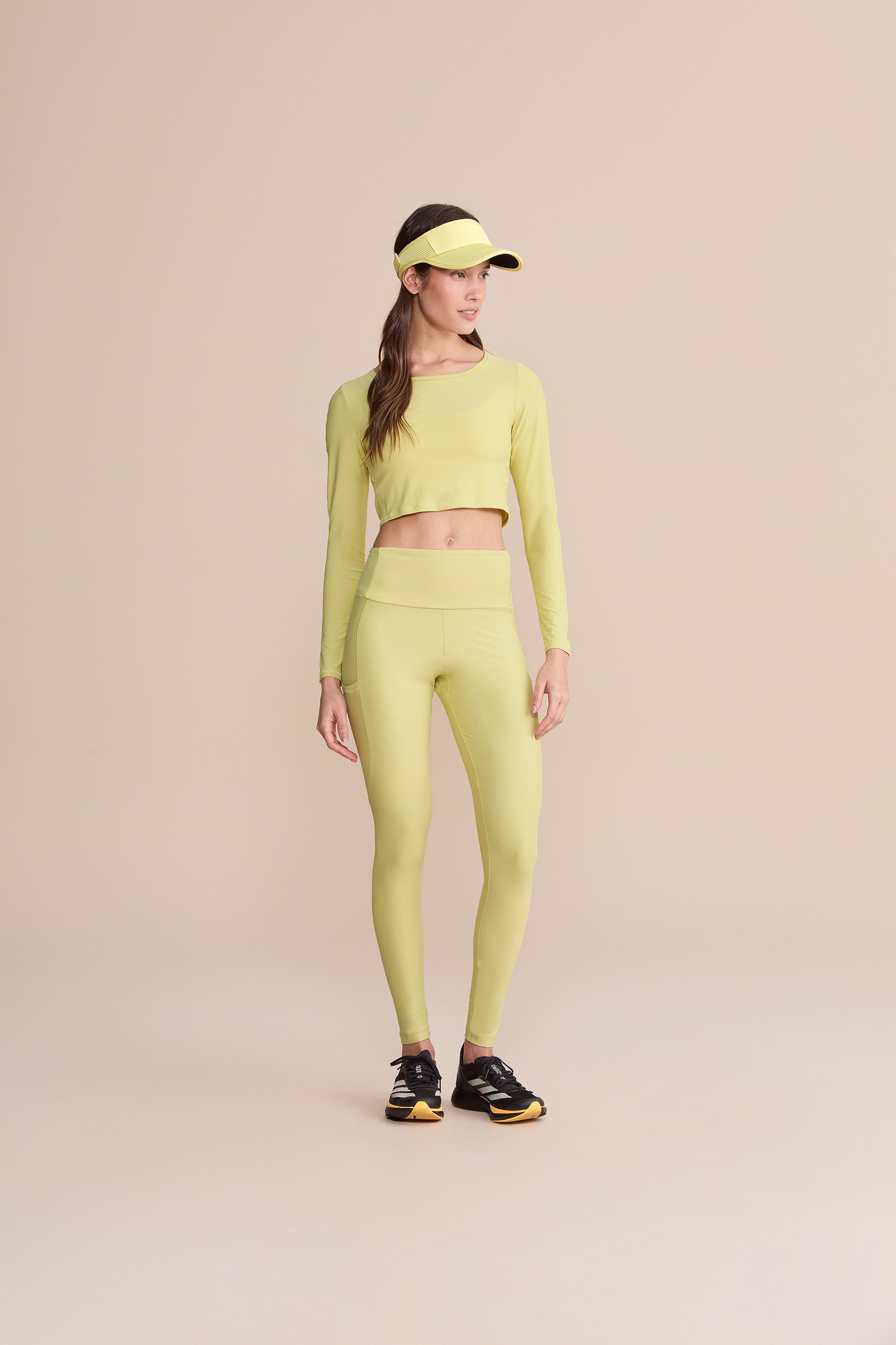 Harmony Crop Long Sleeve T-Shirt for Women - Soft Stretchy Casual Workout Yoga Top - Perfect for Gym, Running & Everyday Wear