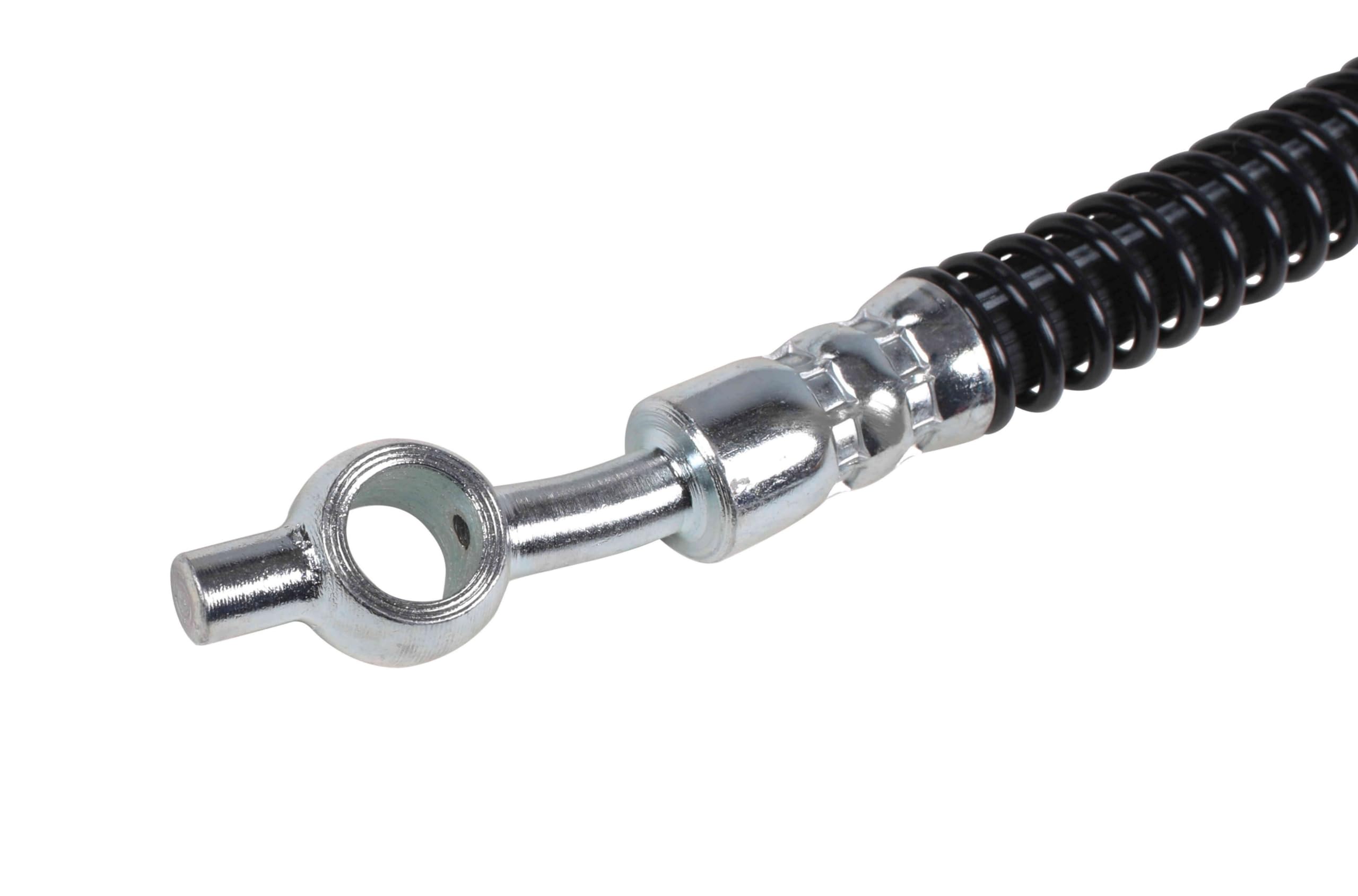Sunsong 2201385 Brake Hydraulic Hose - High Performance Replacement Hose for Trucks & SUVs - Durable DOT Approved Brake Line for Smooth Braking - Ideal for Off-Roading, Towing & Heavy-Duty Use
