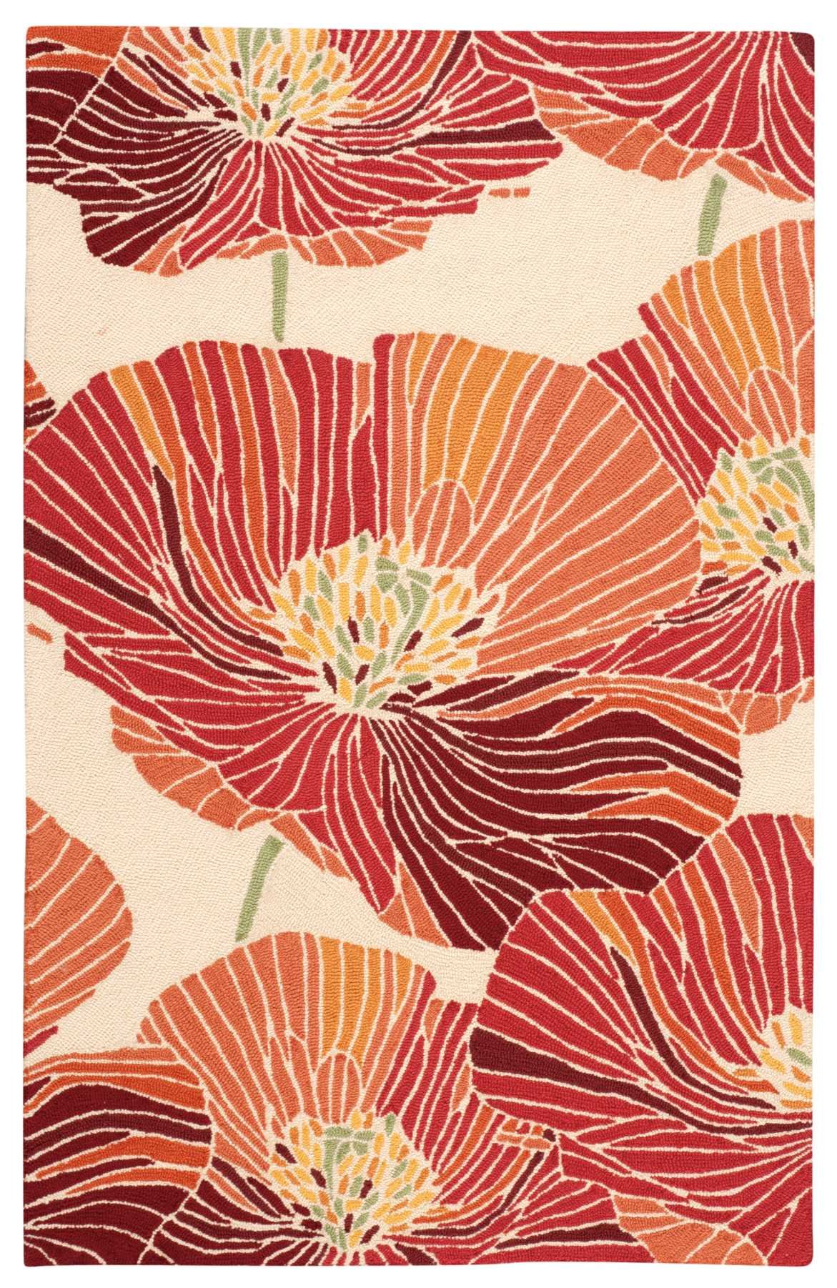 Nourison Fantasy Floral Sunset 3'6