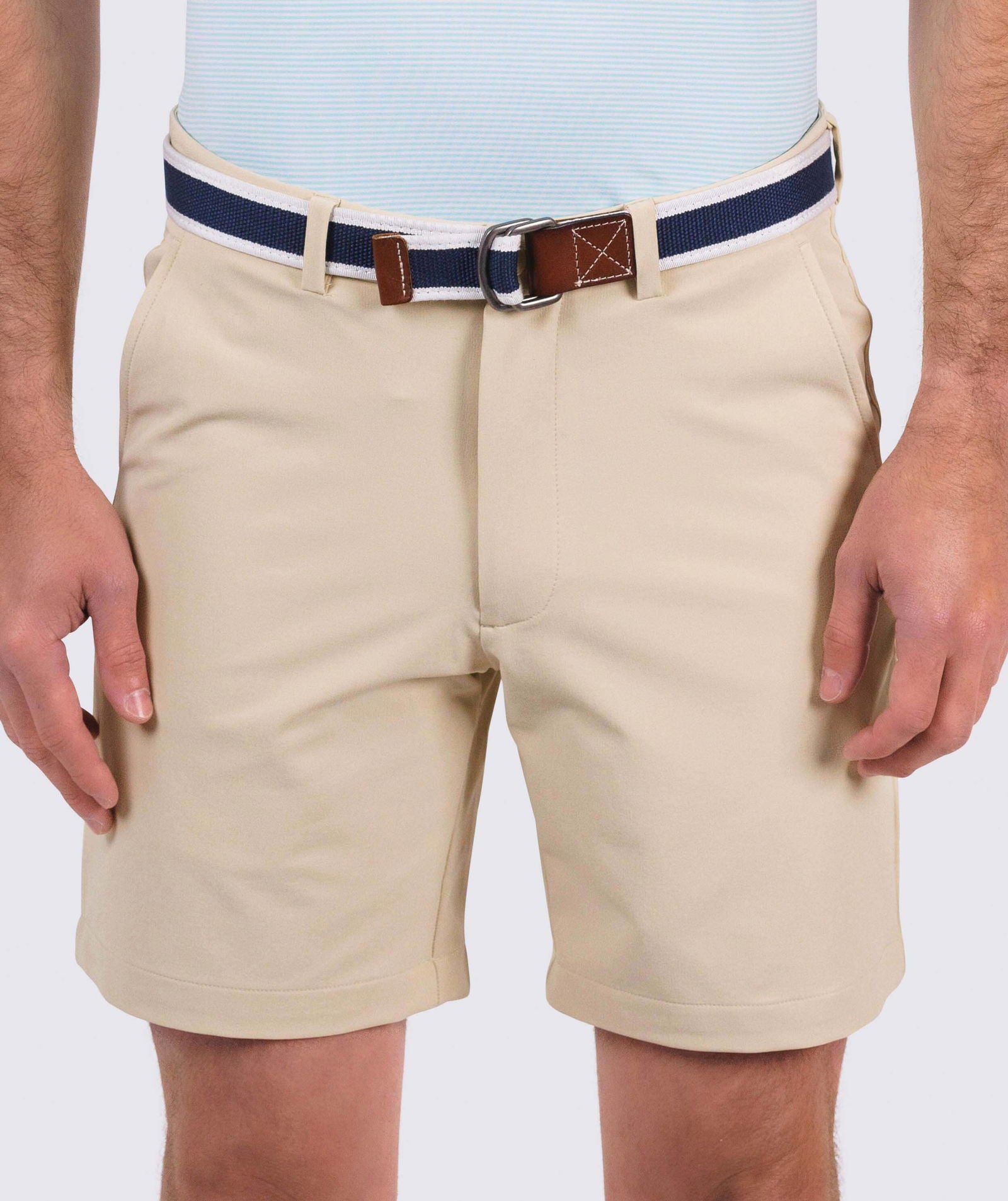 Tri Cities Stretch Shorts for Men - Comfortable Athletic Running Gym Workout Shorts with Pockets - Perfect for Jogging, Training & Casual Wear