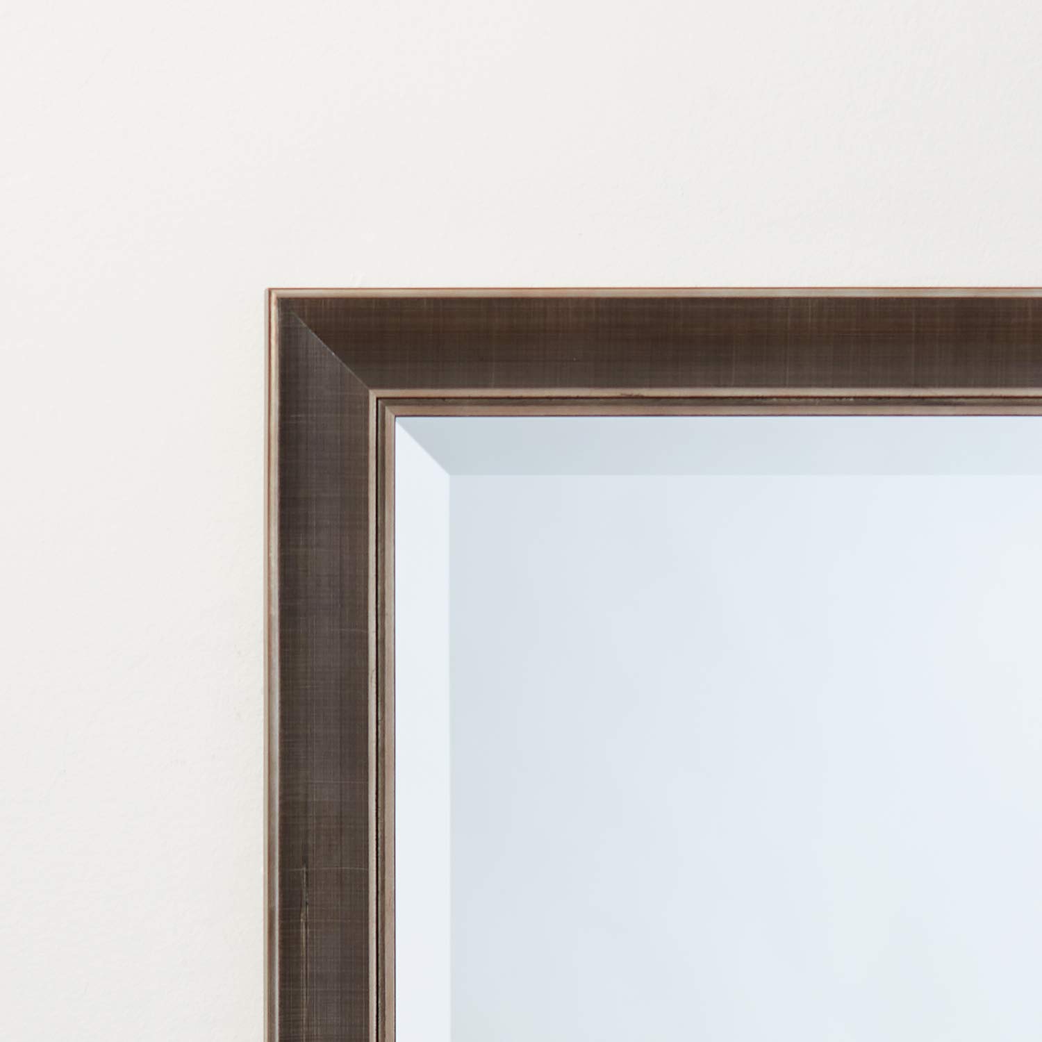 Premium Oil-Rubbed Bronze Framed Rectangle Wall Mirror - 23.5