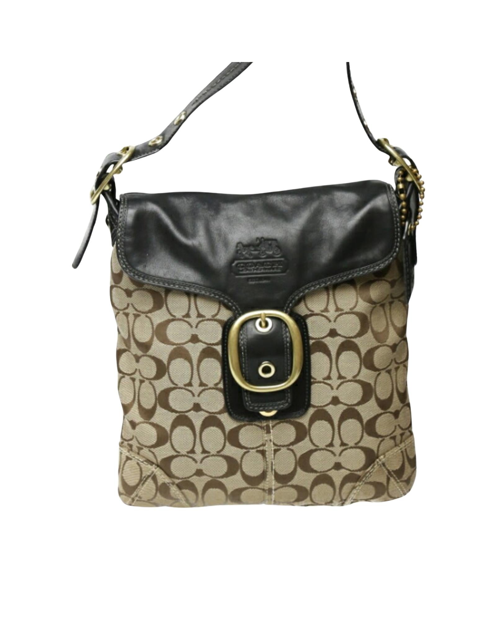 Coach Black Leather Handbag for Women - Stylish & Durable Designer Purse for Work, Travel & Everyday Use