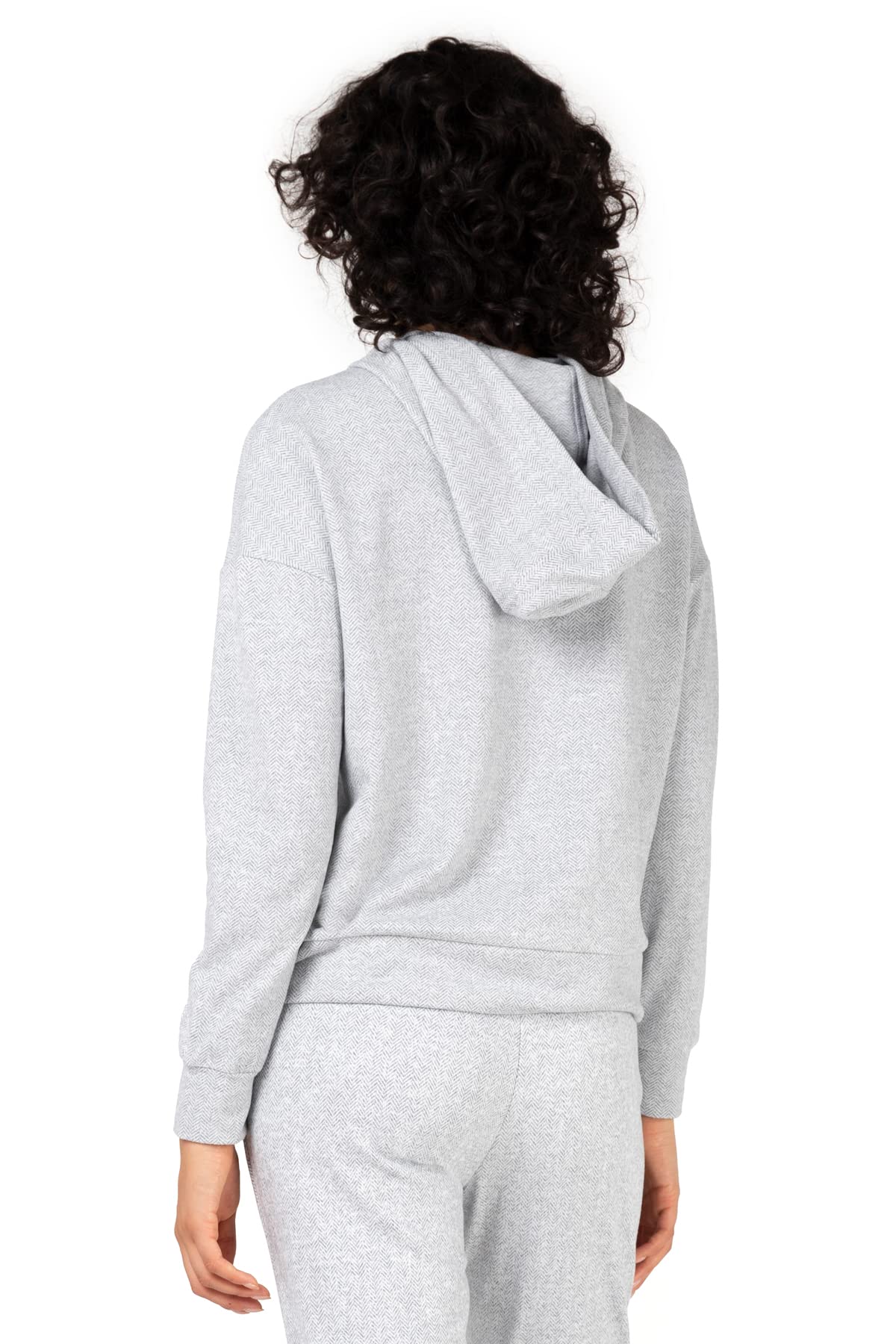 Kyodan Women's Double Brushed Long Sleeve Hoodie - Soft Fleece Pullover Sweatshirt for Casual Wear, Lounge & Workout | Cozy Winter Fashion & Layering Essential