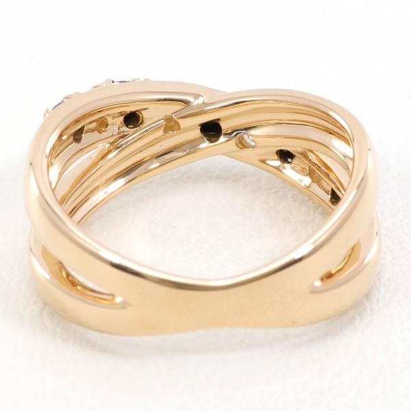18K Pink Gold Black Diamond Ring for Women - Elegant & Luxurious Wedding, Engagement, or Anniversary Jewelry Gift