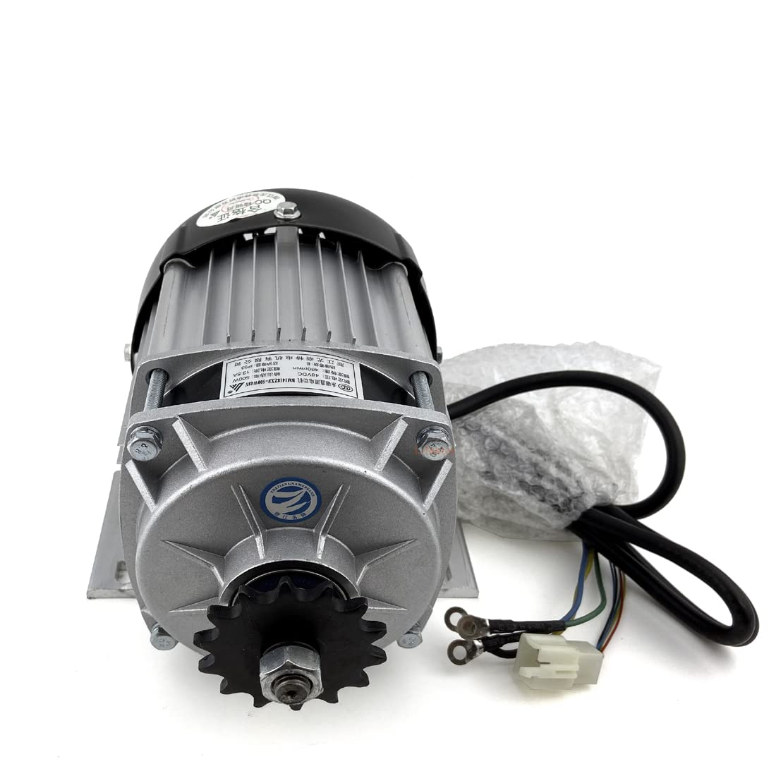 48V 500W Electric Tricycle Conversion Kit - Brushless Motor with Gear Reduction & Throttle - Power Key Lock - Perfect for Cargo Trikes, Food Vending & Senior Mobility