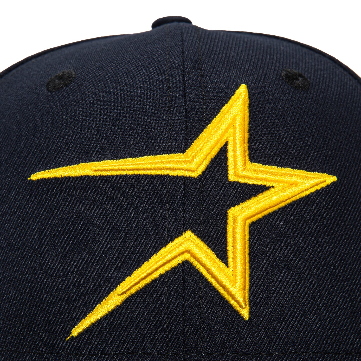 New Era 59Fifty Houston Astros 35th Anniversary Patch Baseball Cap - Navy & Gold Embroidered MLB Snapback Hat for Men & Women | Perfect for Baseball Games, Sports Events & Casual Streetwear Fashion
