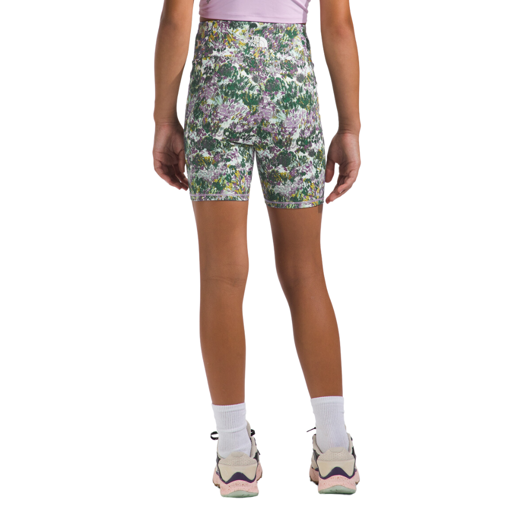 The North Face Youth Never Stop Biker Shorts for Girls - Comfortable & Durable Activewear for Running, Cycling & Outdoor Adventures