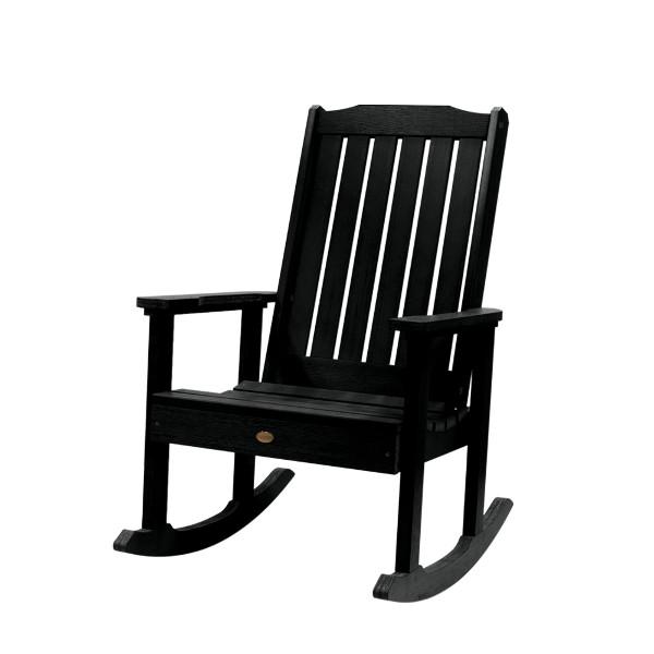 Lehigh Outdoor Rocking Chair - Patio, Garden & Porch Relaxation - Comfortable All-Weather Wicker Rocking Chair for Backyard, Deck & Poolside Use
