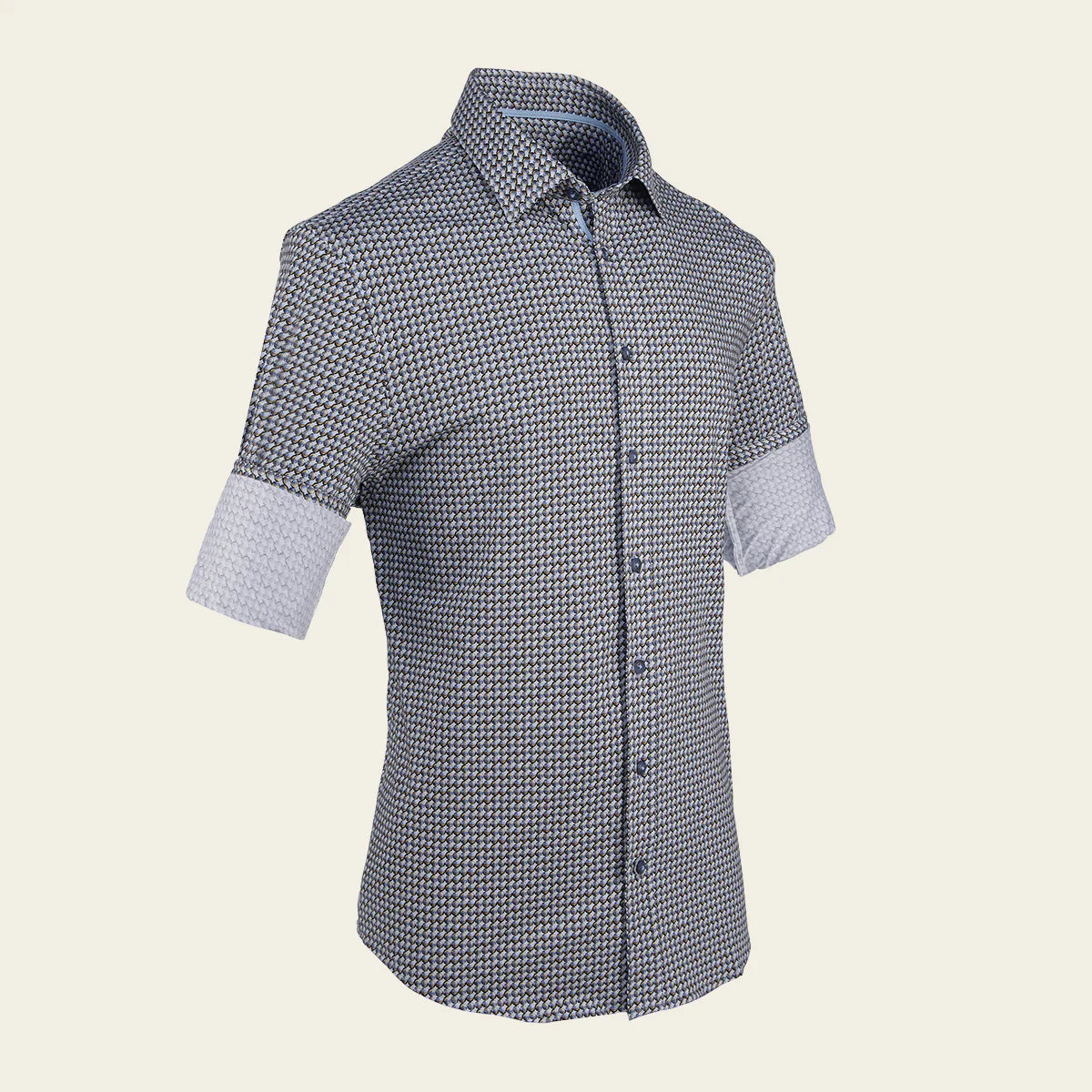 CM0W798 Men's Casual Fashion Cotton Shirt by Cuadra - Breathable & Comfortable for Everyday Wear, Office & Outdoor Activities