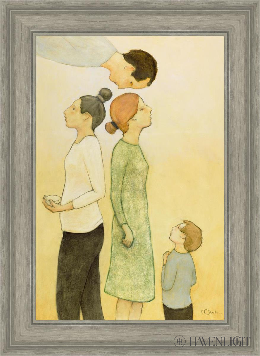 Duet Observed - Romantic Couple Painting by Rick Shorten | Perfect for Valentine's Day Gifts, Anniversary Presents & Home Decor