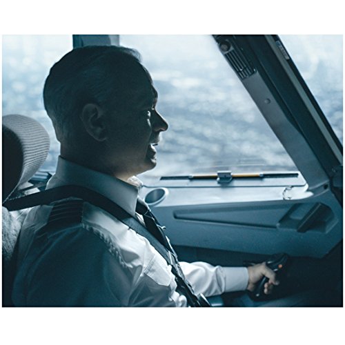 Sully Tom Hanks as Chesley Sullenberger 8x10 Inch Aviation Photo - Perfect for Movie Fans, Aviation Enthusiasts & Home Decor