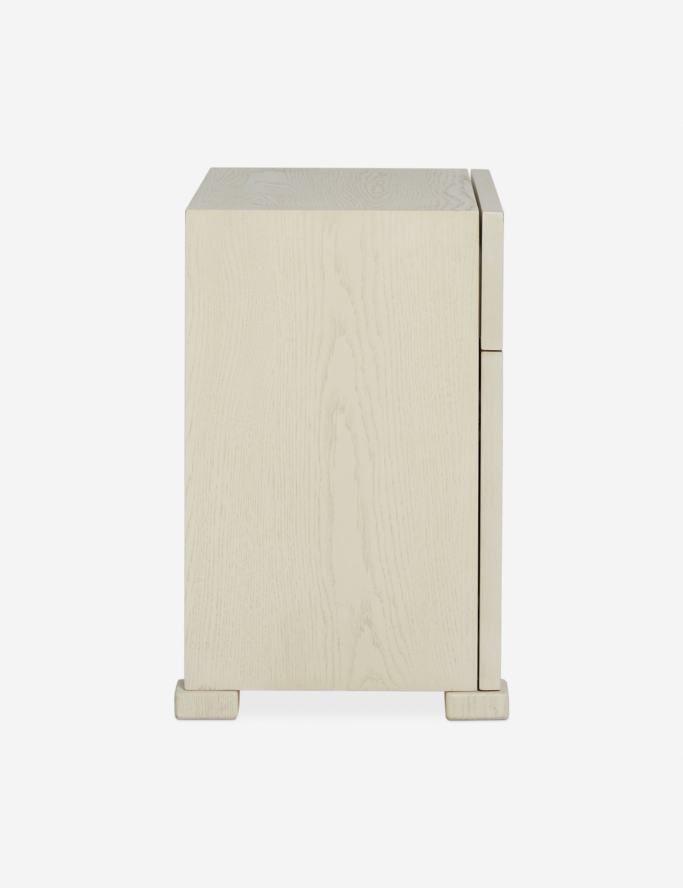 Modern Wooden Nightstand with Drawer - Stylish Bedside Table for Bedroom, Living Room, or Guest Room - Perfect for Storing Books, Lamps, and Bedroom Essentials