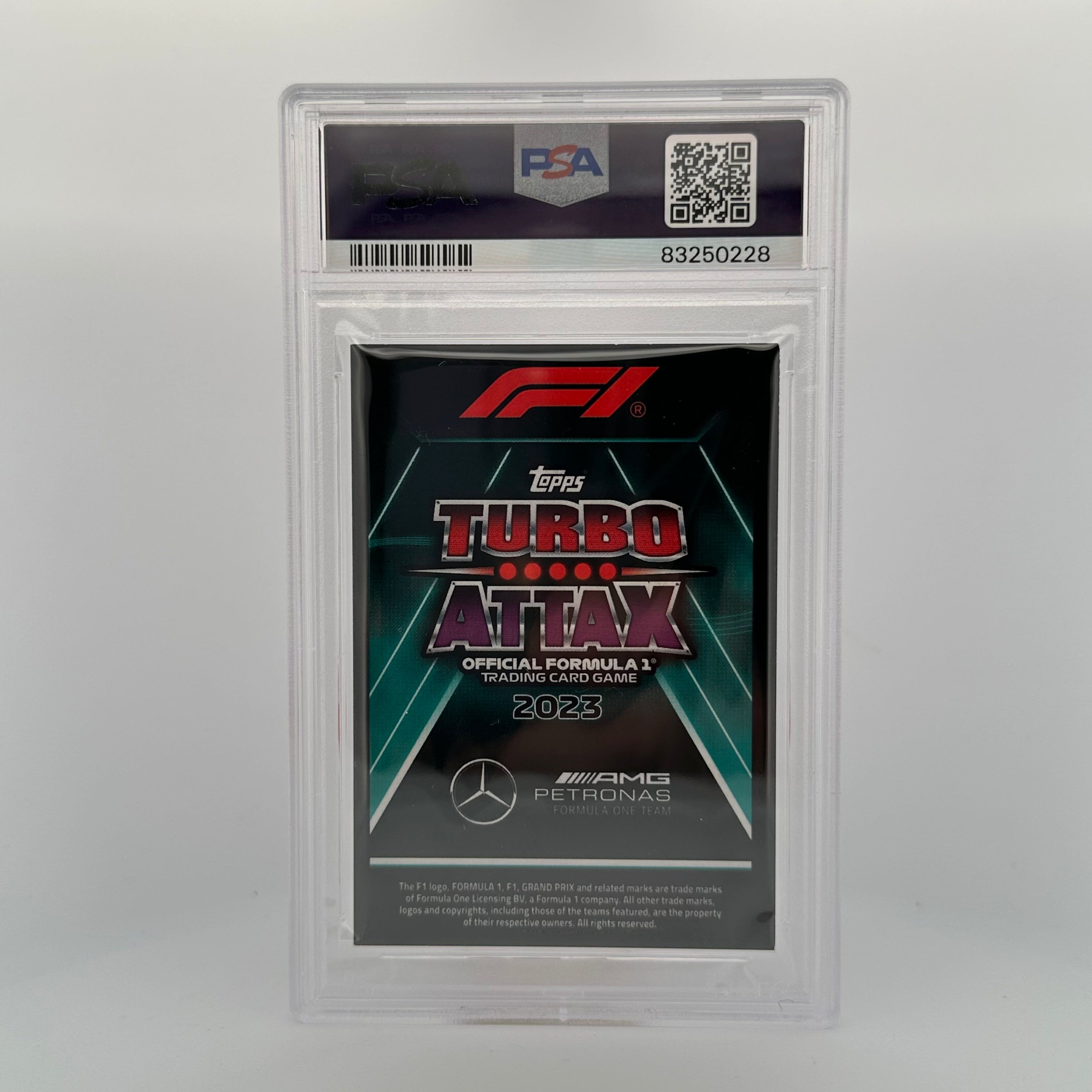 PSA 7 Graded George Russell #LE24Q Quartz Limited Edition F1 Racing Card - Perfect for Collectors, Fans & Sports Memorabilia Displays