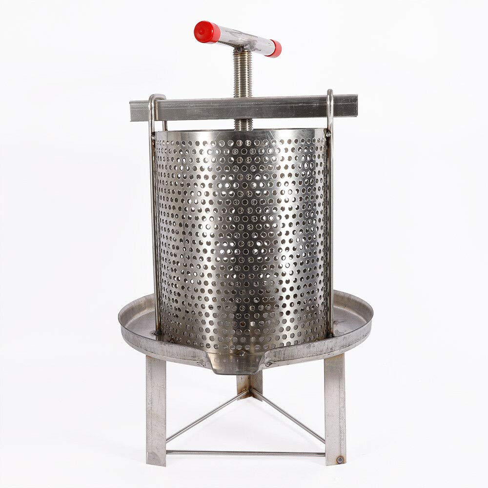 Stainless Steel Honey Press Extractor for Beekeeping & Juice Making