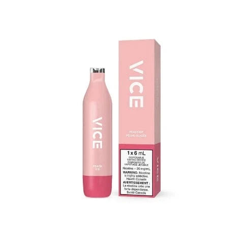 VICE 2500 Puffs Disposable Vape Pen - 6 Pack (Alberta) | Rechargeable & Portable for Travel, Parties, and On-the-Go Vaping