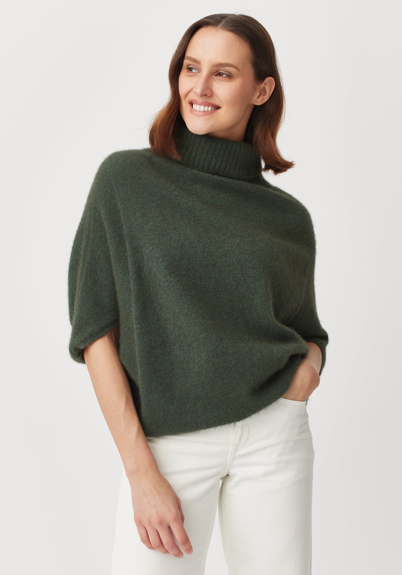 Air Cape Sweater - Lightweight & Stylish Women's Knitwear for Fall & Winter | Perfect for Office, Travel & Casual Outfits