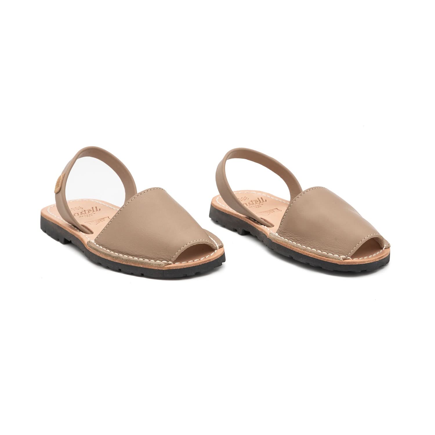 Kids Plain Leather Avarcas Sandals - Comfortable & Durable for Boys & Girls - Perfect for Beach, School & Outdoor Play