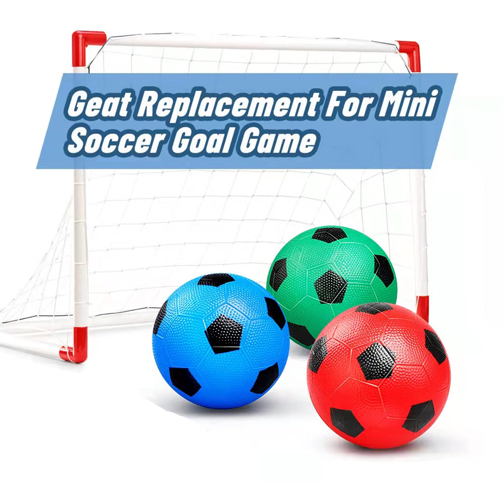 5 Inch Soft Foam Mini Soccer Balls - Slow Rising Indoor Training Balls for Kids & Adults | Perfect for Mini Soccer Hoops, Pool Games, Beach Fun & Stress Relief - No Pump Needed - Great Sports Gift for All Ages