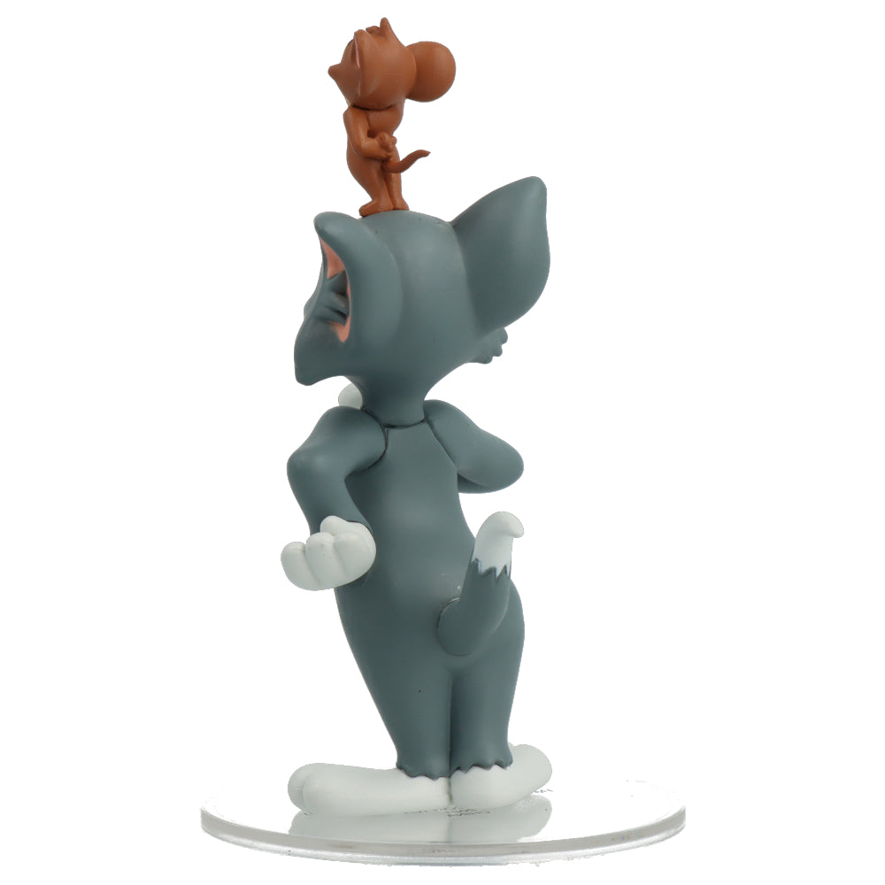 Tom & Jerry UDF Figurine - Jerry Sitting on Tom's Head | Collectible Cartoon Character Statue | Perfect for Home Decor, Office Display & Anime Fans Gift