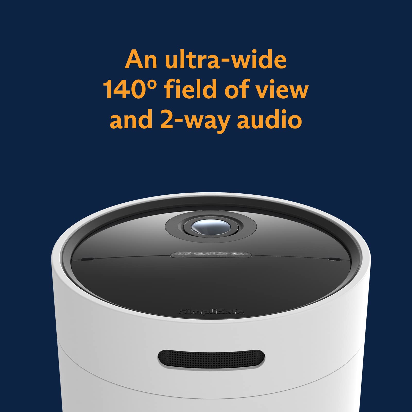 SimpliSafe Wireless Outdoor Security Camera - 1080p HD Video, Motion Detection, Weatherproof for Home Security | Perfect for Monitoring Driveways, Backyards & Front Porches