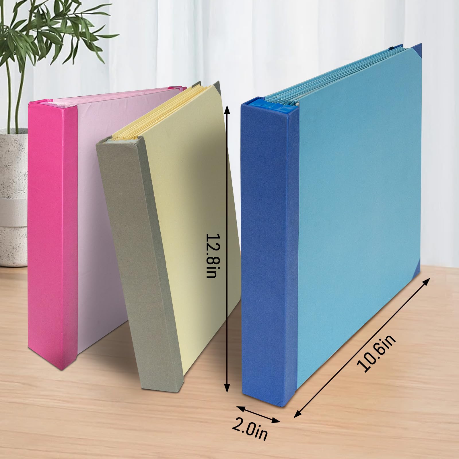 Premium Document Organizer Binder with Labels & Pockets - Family Emergency Binder Kit for Important Papers, Legal Documents & Life Records (Pink) - Perfect for Home Organization, Financial Planning & Emergency Preparedness