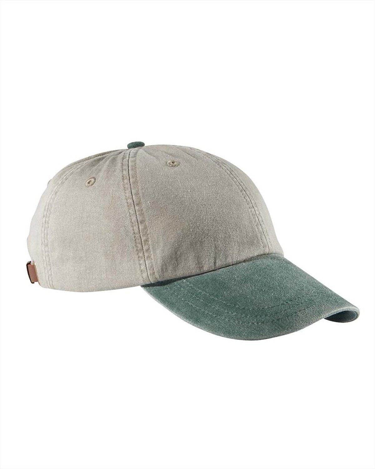 Adams AD969 Optimum Pigment Dyed Baseball Cap - Adjustable Cotton Hat for Men & Women - Perfect for Outdoor Sports, Hiking, and Casual Wear