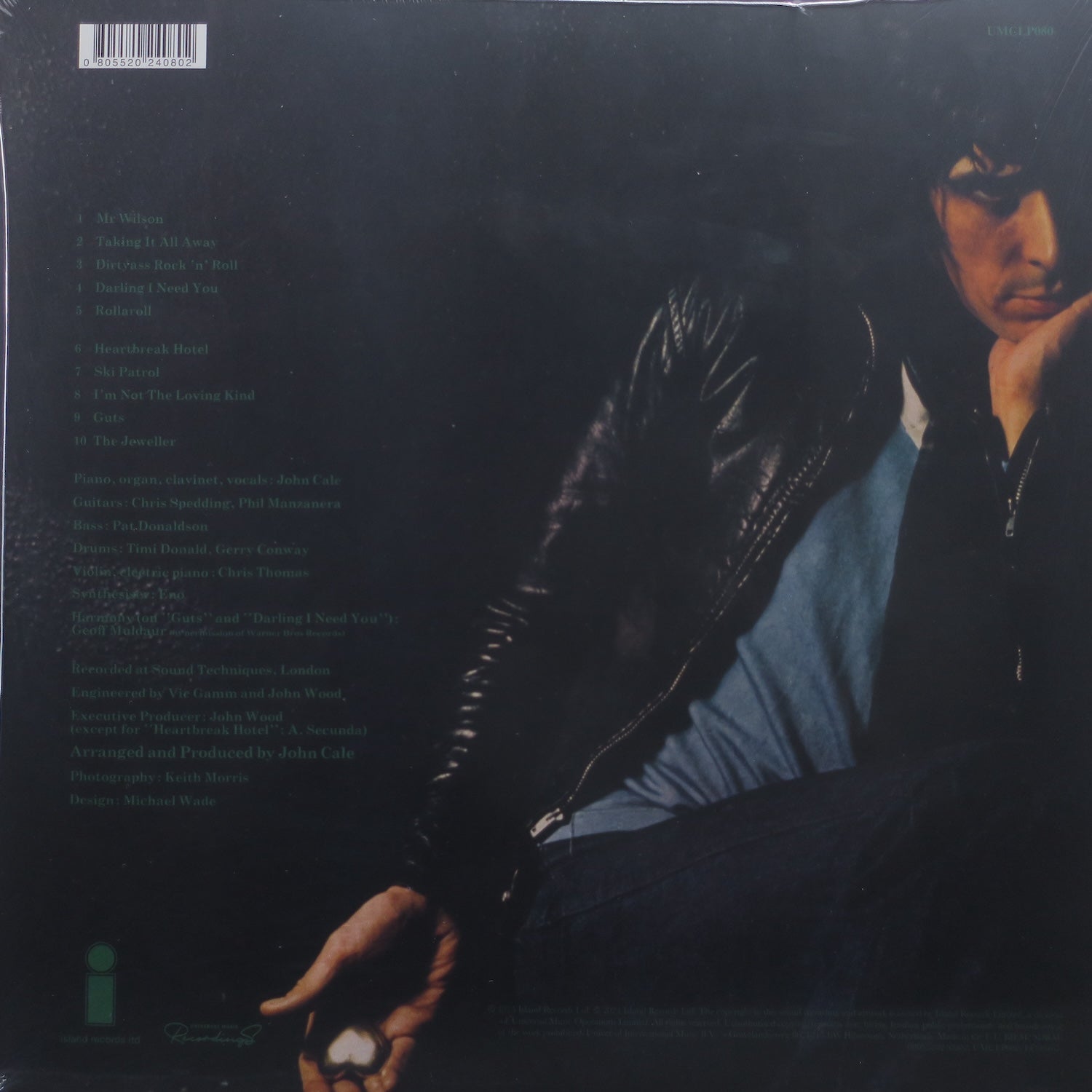 JOHN CALE 'Slow Dazzle' Vinyl LP Record - 1975 Art Rock Album | Perfect for Vinyl Collectors & Music Enthusiasts