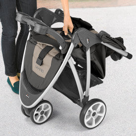 Chicco Viaro Quick Fold Lightweight Stroller - Graphite Gray | Compact Travel Stroller for Toddlers & Infants | Perfect for Air Travel, Shopping & Daily Walks