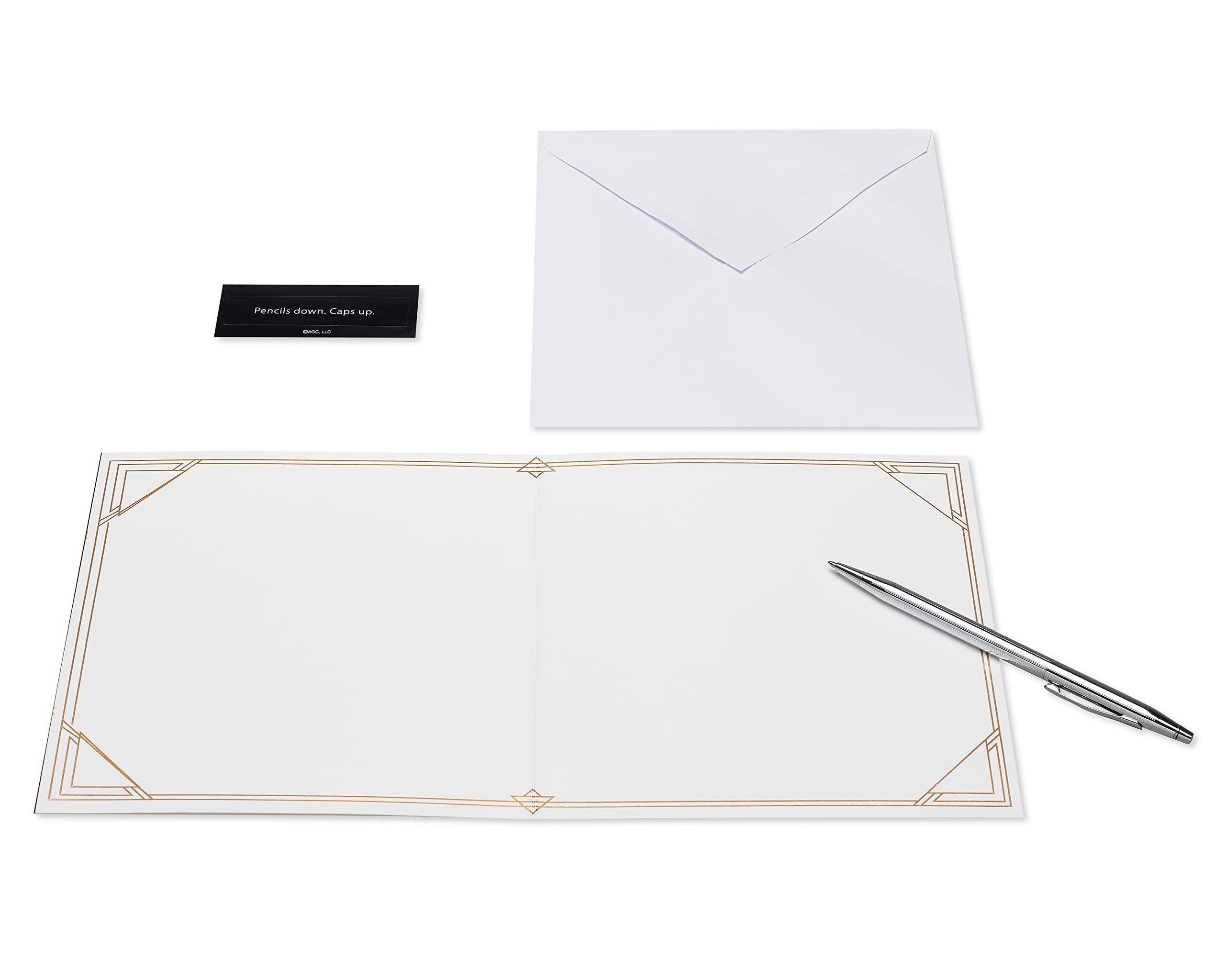 American Greetings Blank Graduation Card - Happy Graduation Greeting Card for High School & College Graduates - Perfect for Commencement Ceremonies & Graduation Parties