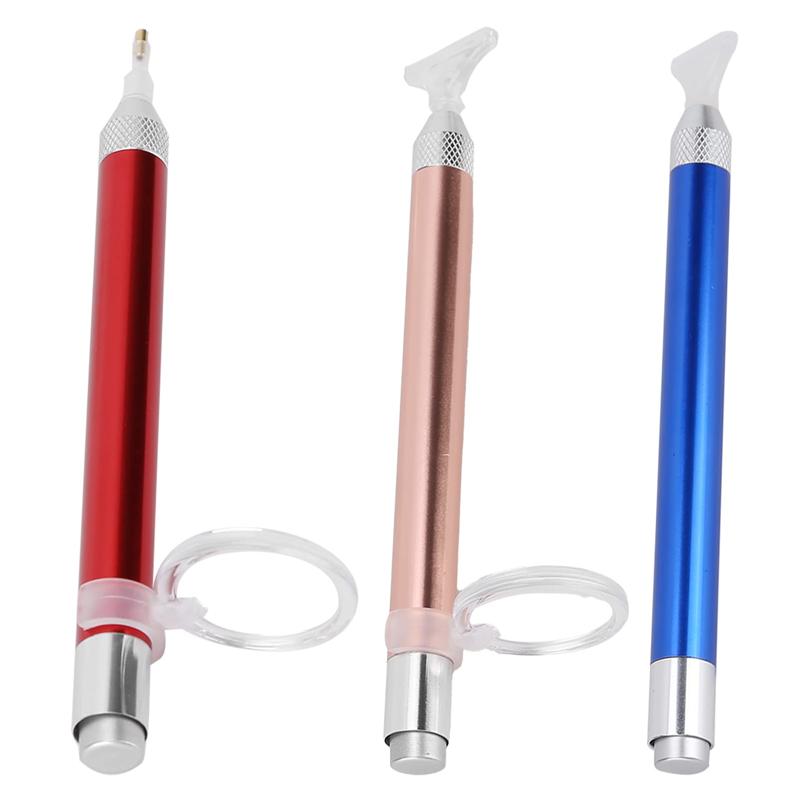 FASJ 12-Color Luminous Painting Pen Set with Magnifier - Easy to Use Multi-Purpose Marker Pens for Embroidery, Art, DIY Crafts, Home Decor & Scrapbooking | Perfect for Beginners & Professional Artists
