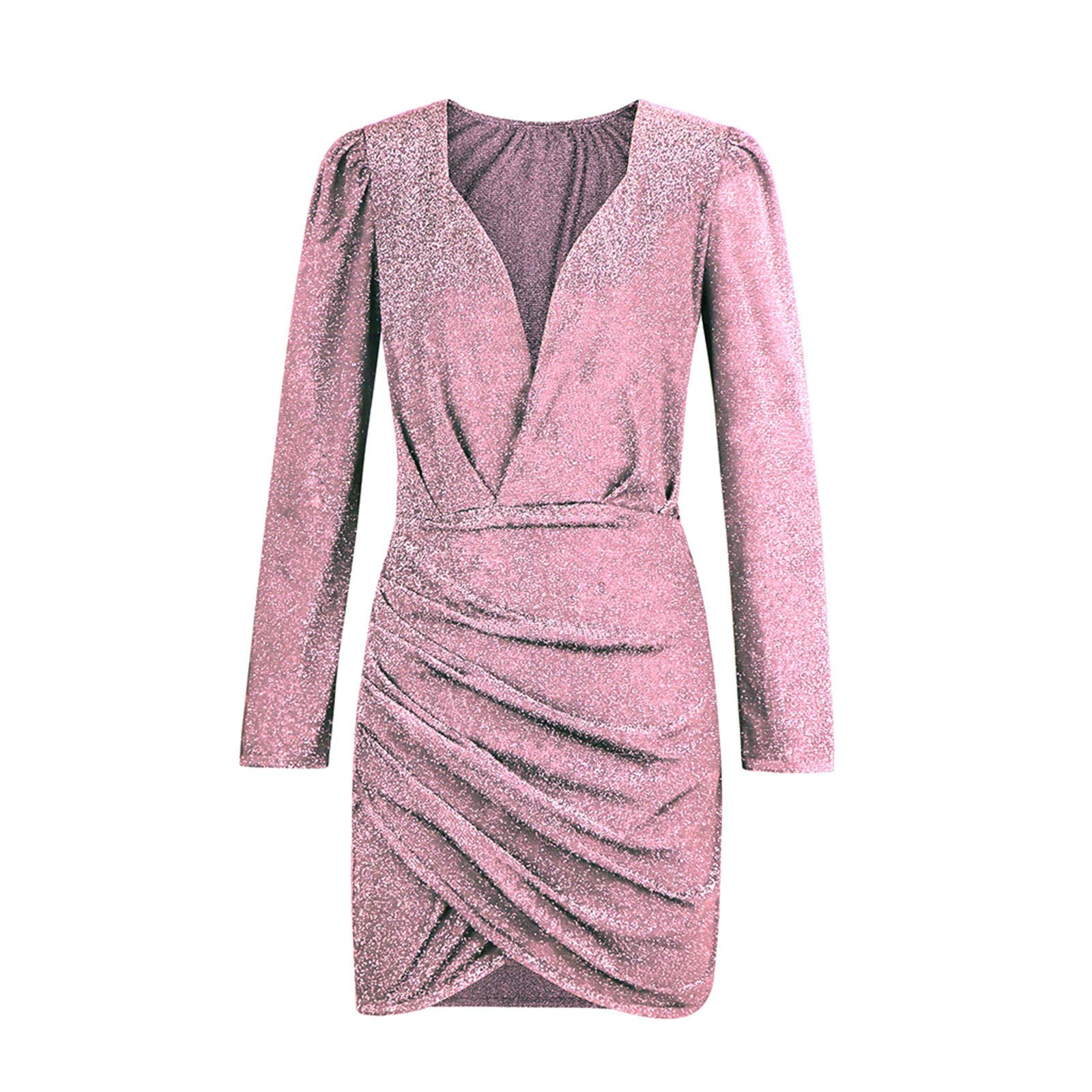 Elegant Women's Mini A-Line Cocktail Dress - Sleeveless Sexy Party Dress for Nightclub, Evening & Formal Events | Solid Color Formal Gown for Women