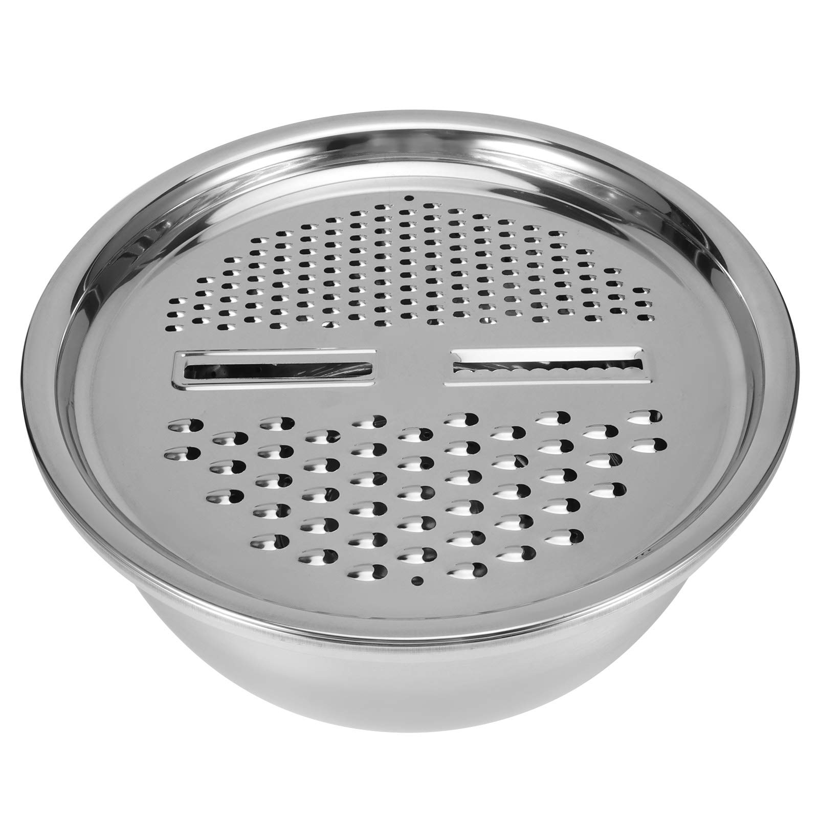 Premium Rice Washing Strainer & Kitchen Grater Bowl Set - Large Capacity Durable Food Strainer for Home Cooking - Perfect for Washing Rice, Grating Vegetables & Meal Prep in Family Kitchens