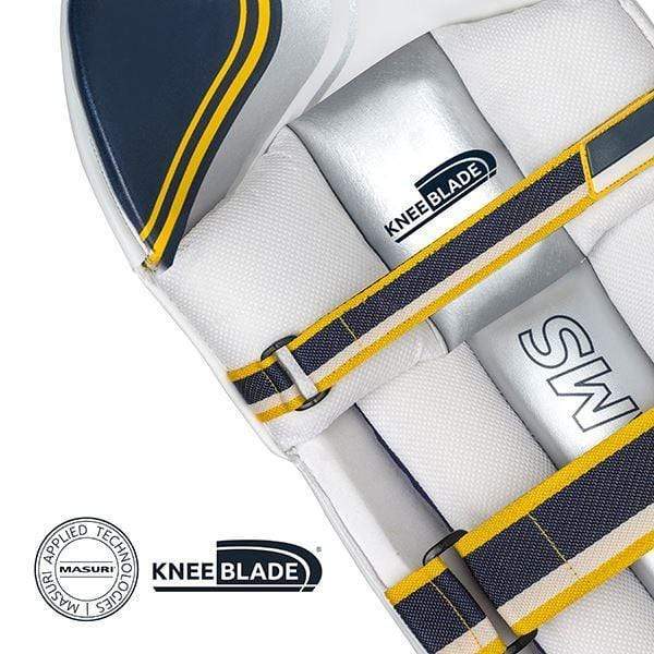 Masuri C Line Adult Cricket Batting Pads - Lightweight Protective Leg Guards for Cricket Players | Perfect for Practice, Training & Competitive Matches