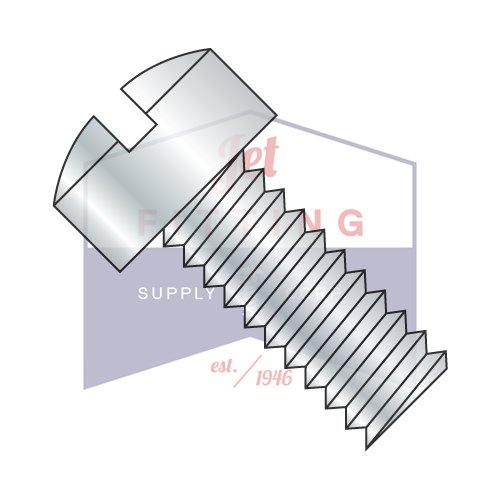 1/4-20 x 1-3/4 Inch Slotted Fillister Head Machine Screws - Zinc Plated Steel - Pack of 1250 - Perfect for DIY Projects, Furniture Assembly & Machinery Repair